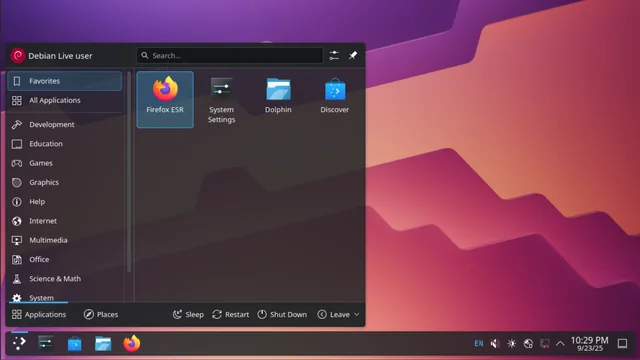 Live KDE Plasma